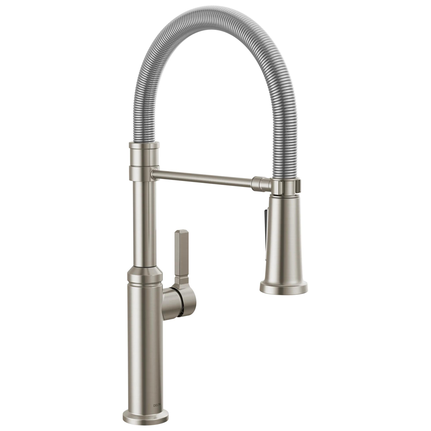 Single Handle Pull-Down Kitchen Faucet With Spring Spout (Recertified)