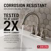 Two Handle Centerset Bathroom Faucet