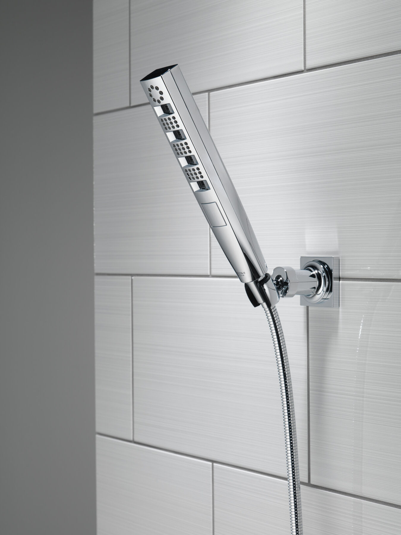 H<sub>2</sub>Okinetic&reg; 4-Setting Wall Mount Hand Shower