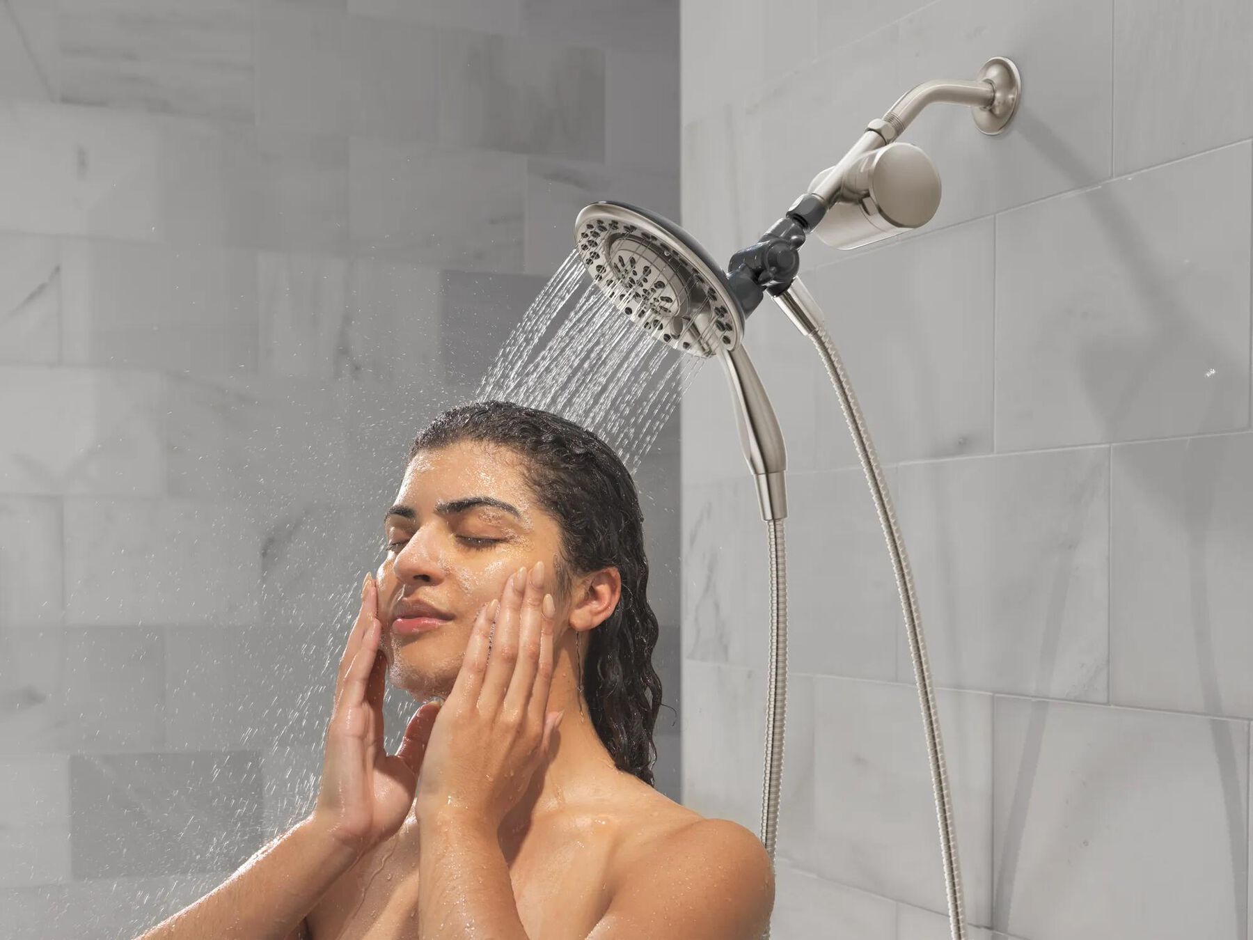 Shower Filter Attachment with 4-Setting In2ition&reg;
