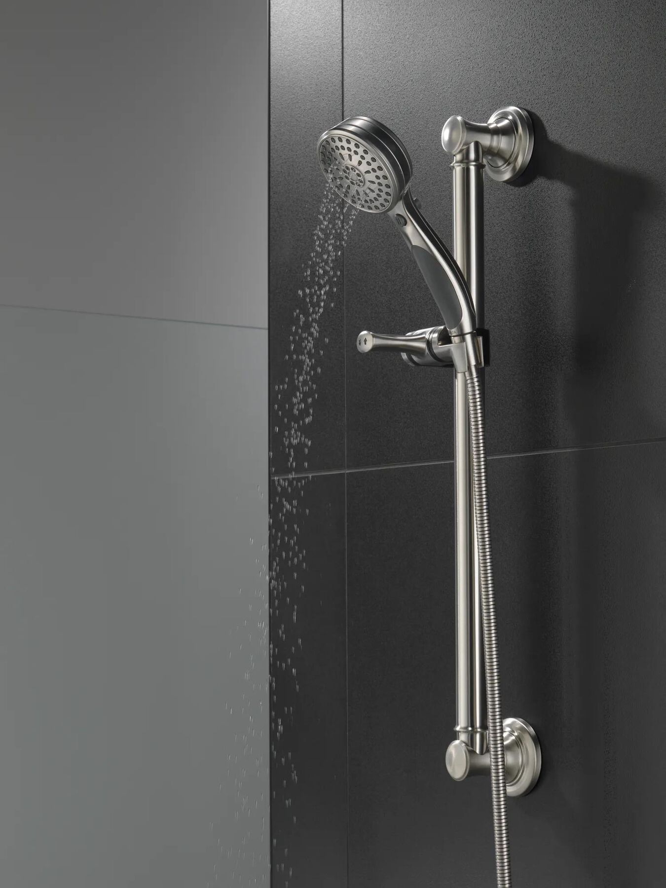 ActivTouch&reg; 9-Setting Hand Shower with Traditional Slide Bar / Grab Bar