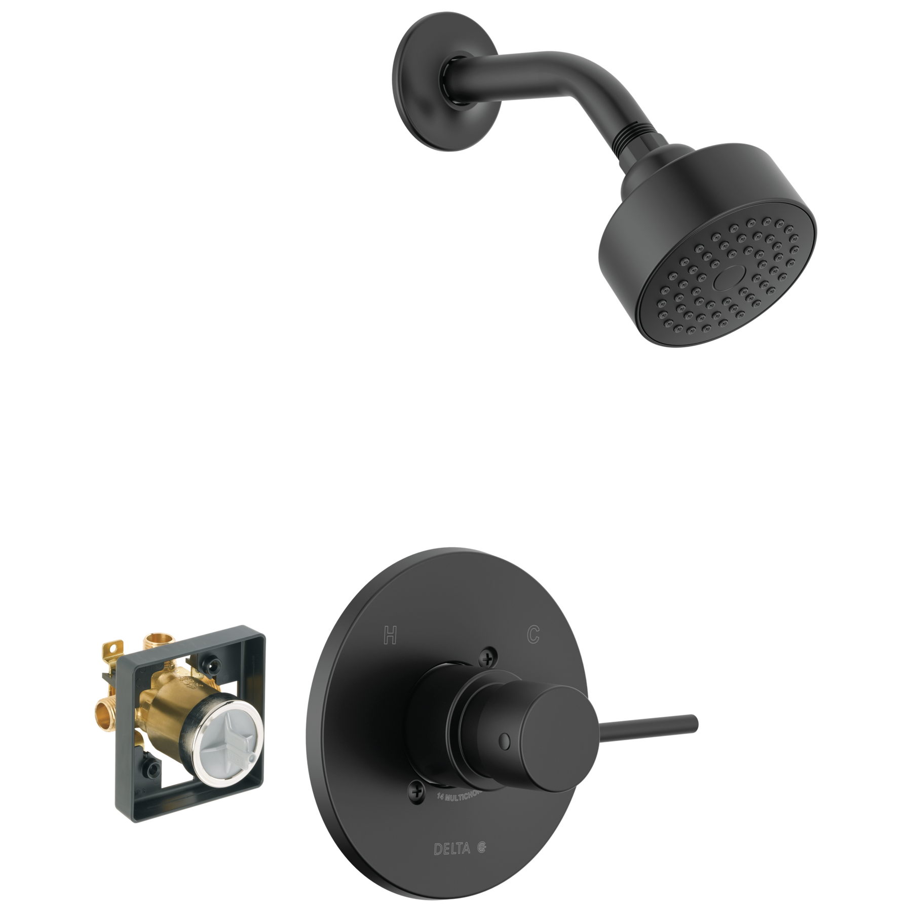 Shower Trim with Rough Bundle - 14 Series