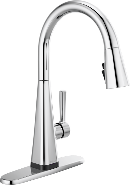Single-Handle Pull-Down Kitchen Faucet with Touch2O® Technology in