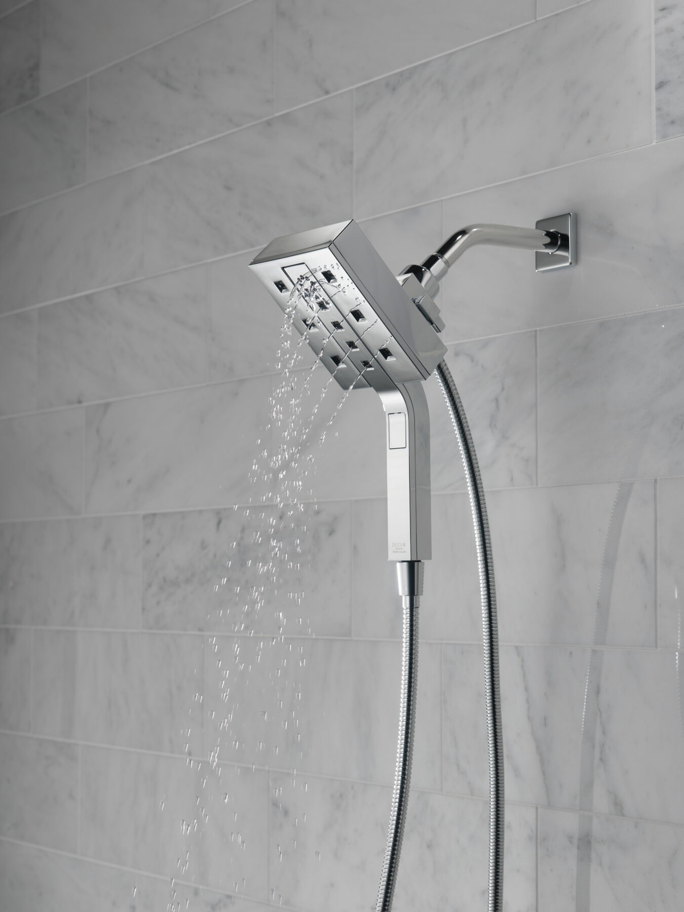 H2Okinetic&reg; In2ition&reg; 4-Setting Two-in-One Shower (Recertified)