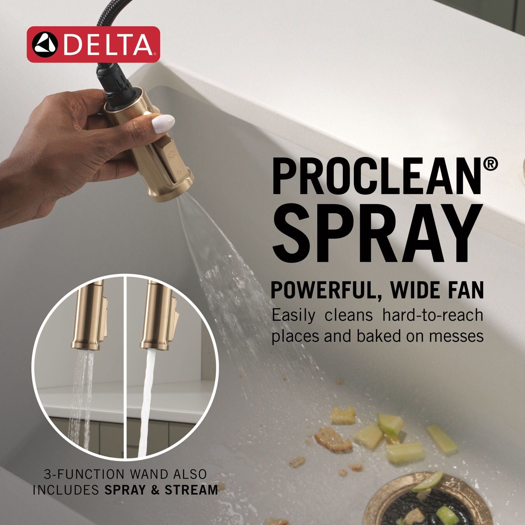 Single Handle Pull-Down Kitchen Faucet