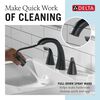 Two Handle Widespread Pull-Down Bathroom Faucet (Recertified)
