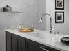 Single Handle Pull-Down Kitchen Faucet with Soap Dispenser and ShieldSpray&reg; Technology