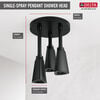 H<sub>2</sub>Okinetic&reg; Pendant Raincan Shower Head with LED Light