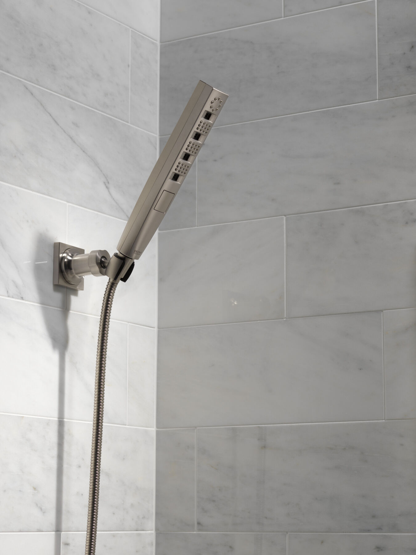 H<sub>2</sub>Okinetic&reg; 4-Setting Wall Mount Hand Shower