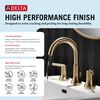 Two Handle Widespread Bathroom Faucet