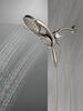 HydroRain&reg; 4-Setting Two-in-One Shower Head (Recertified)