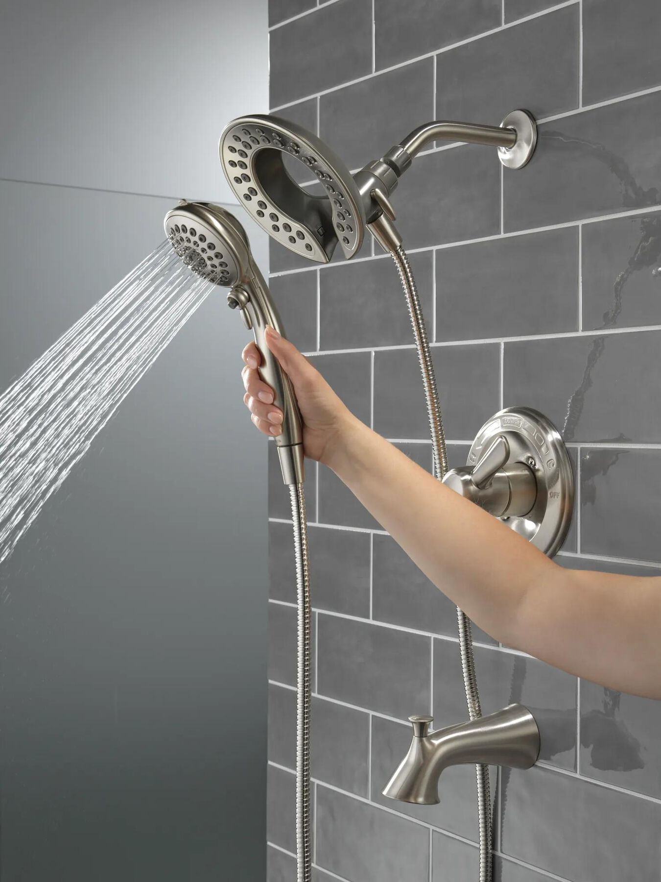 Monitor&reg; 14 Series Tub and Shower with WaterSense In2ition&reg; Two-in-One Shower