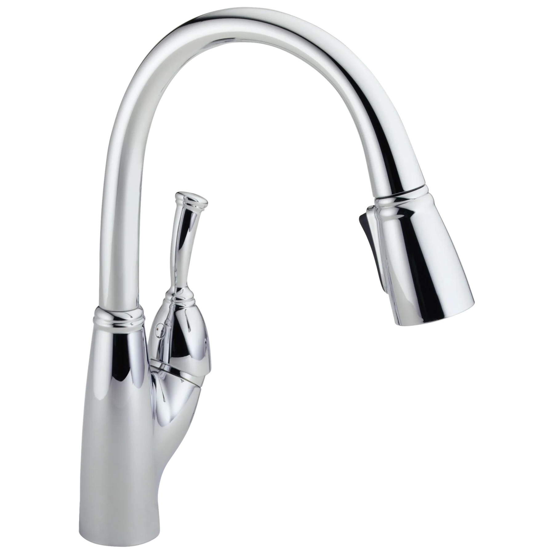 Single Handle Pull-Down Kitchen Faucet