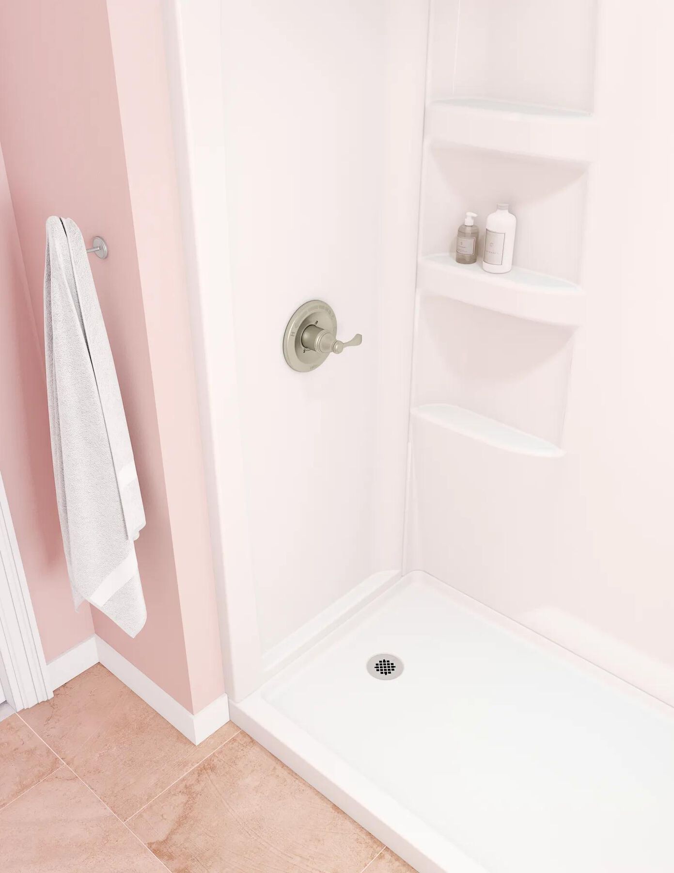 ProCrylic&trade; 60" x 32" Shower Base Left Drain