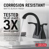 Two Handle Centerset Bathroom Faucet (Recertified)
