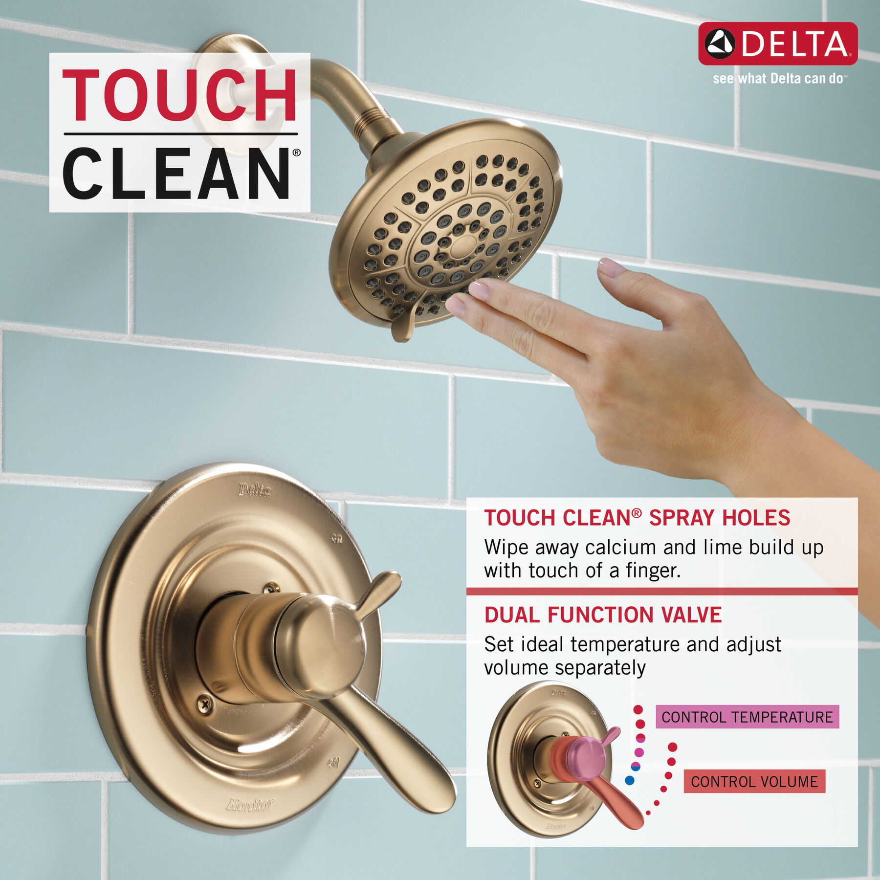 Monitor&reg; 17 Series Tub & Shower Trim