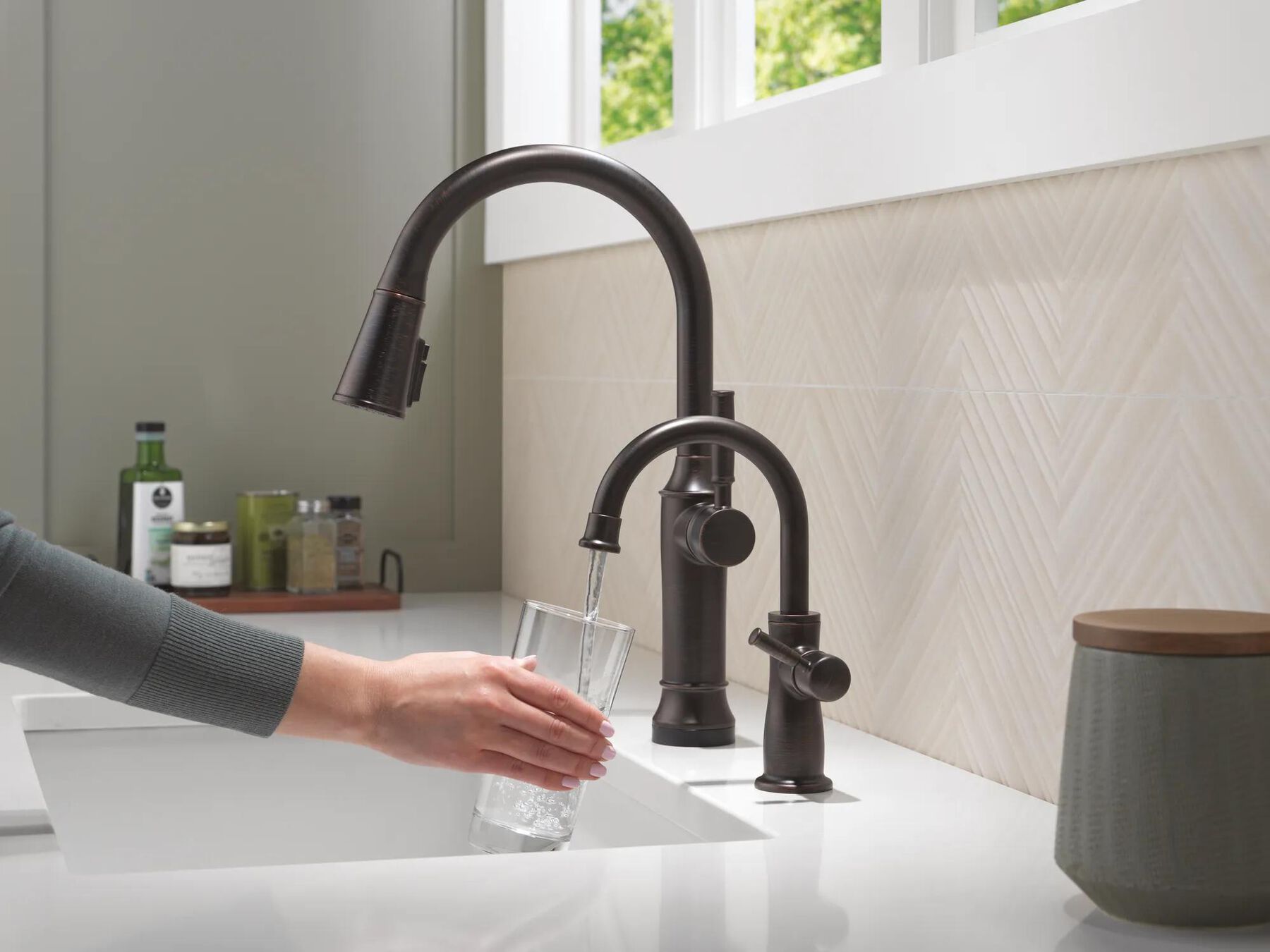 2-Stage Water Filtration System with Beverage Faucet Bundle