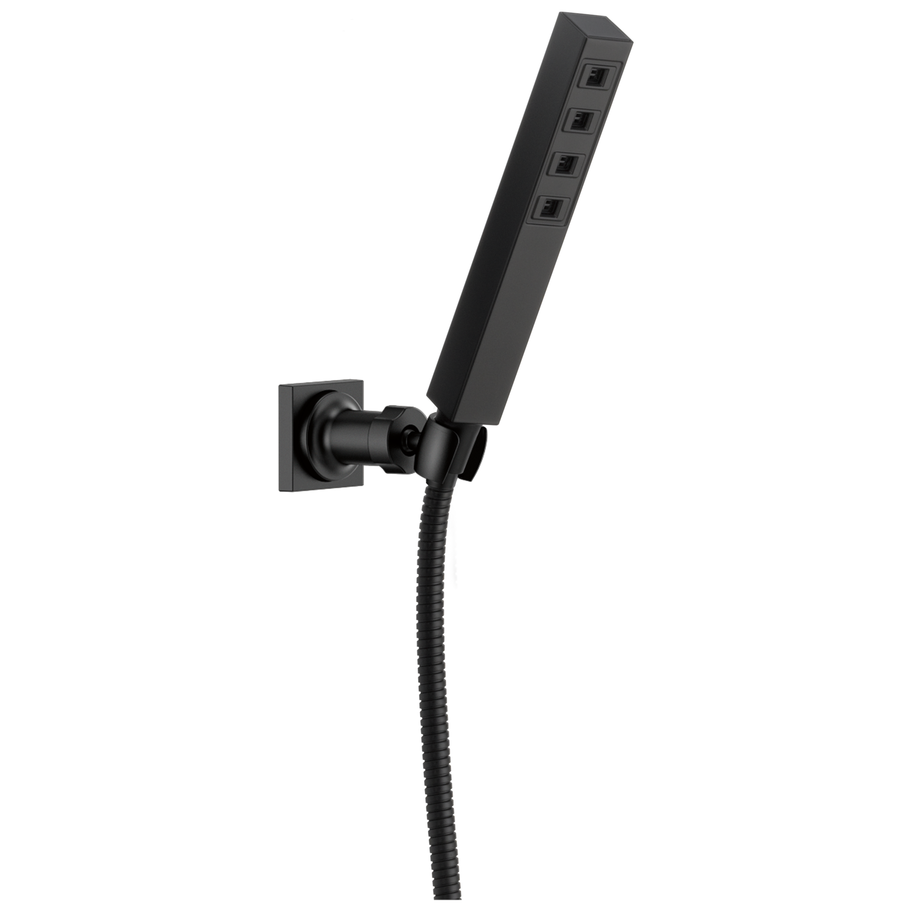 H<sub>2</sub>Okinetic&reg; Single-Setting Adjustable Wall Mount Hand Shower (Recertified)