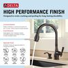 Single Handle Pull-Down Kitchen Faucet with Soap Dispenser and ShieldSpray&reg; Technology