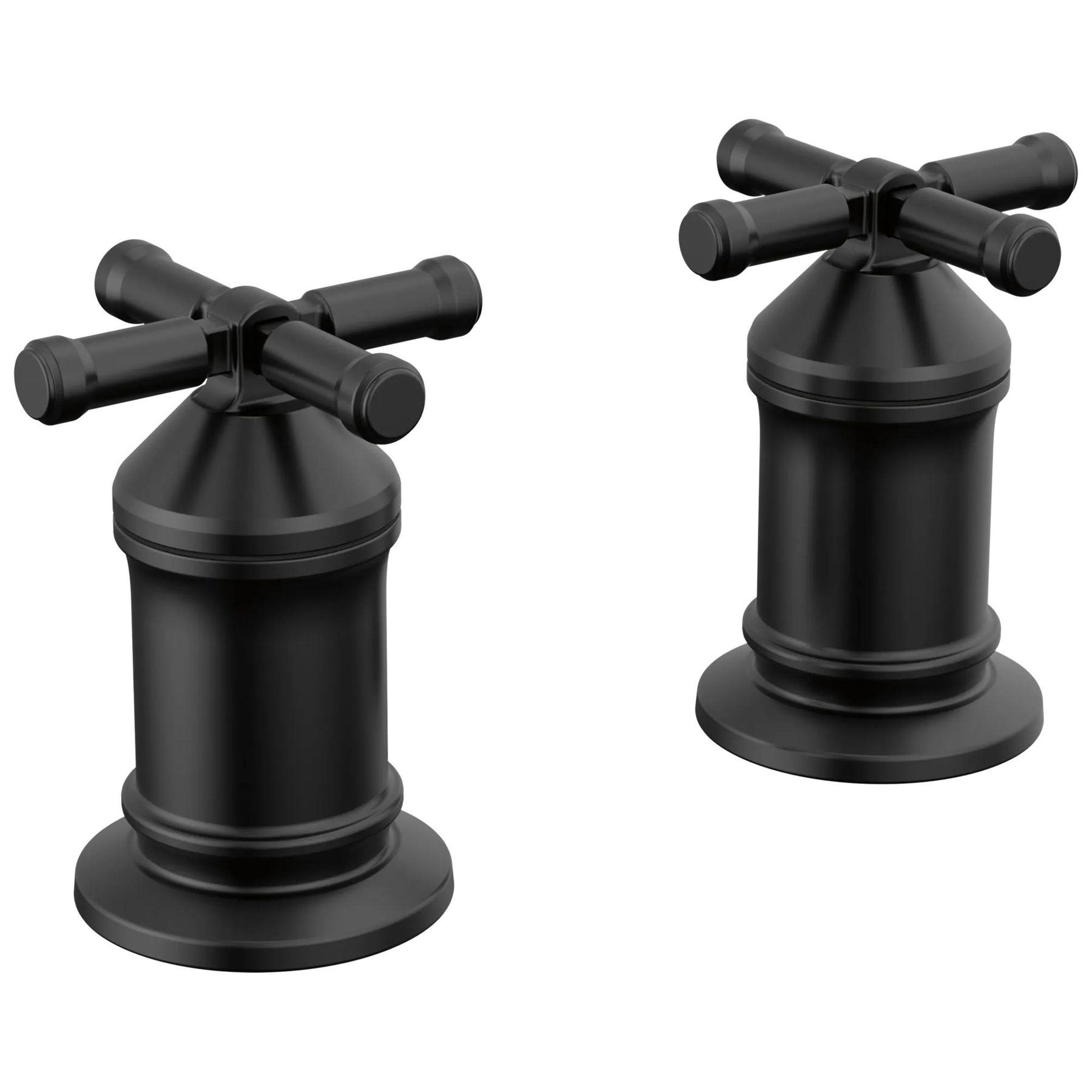 2 Handle Roman Tub handle Kit-Cross