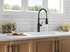 Single-Handle Pull-Down Spring Kitchen Faucet
