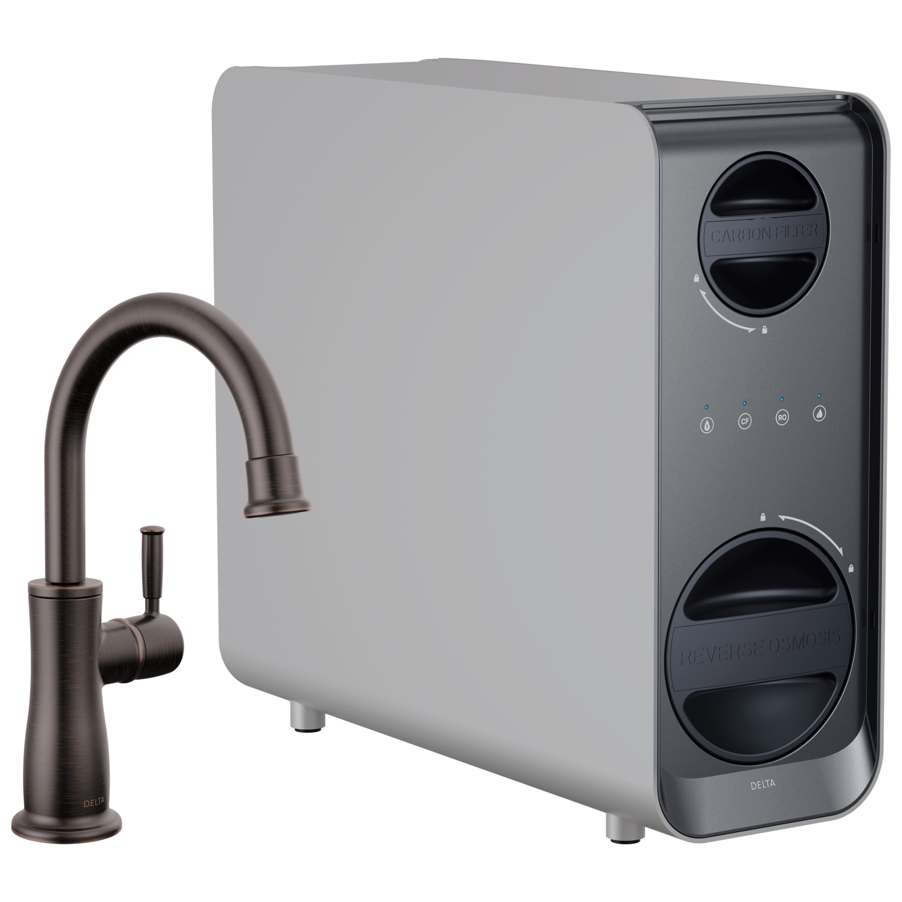 Tankless Under Sink 6-Stage Reverse Osmosis System with Beverage Faucet Bundle