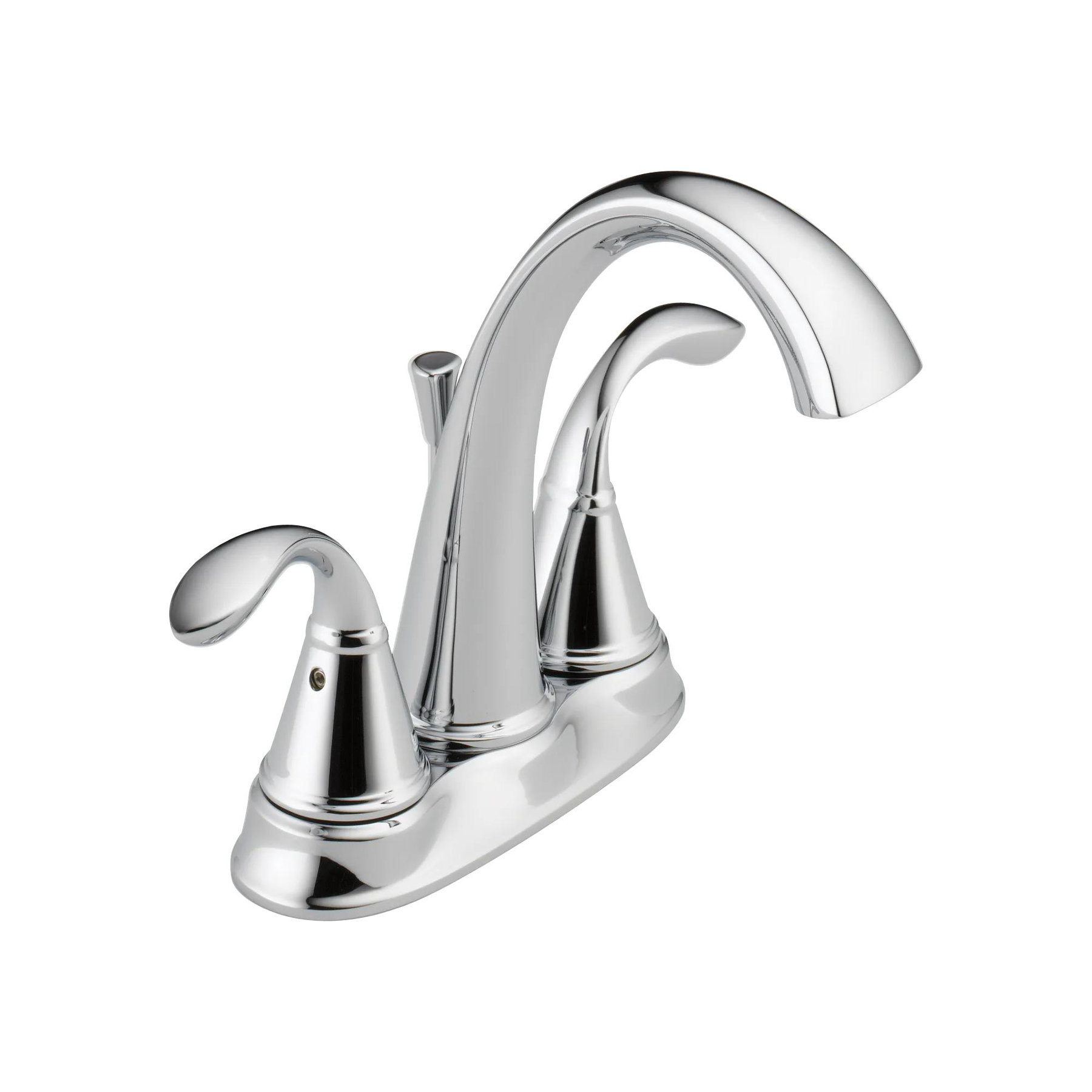 Two Handle Centerset Bathroom Faucet (Recertified)