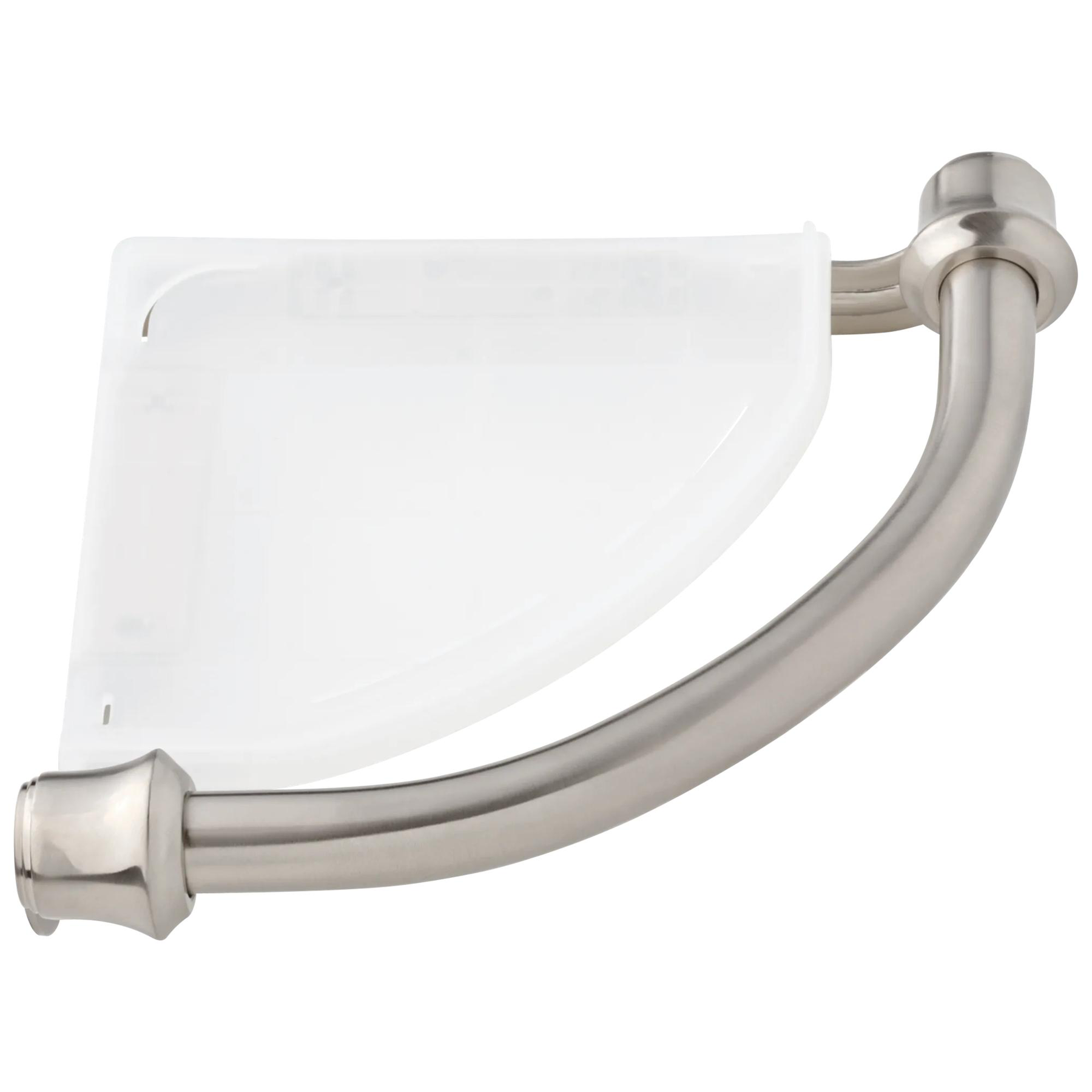 Traditional Corner Shelf with Assist Bar