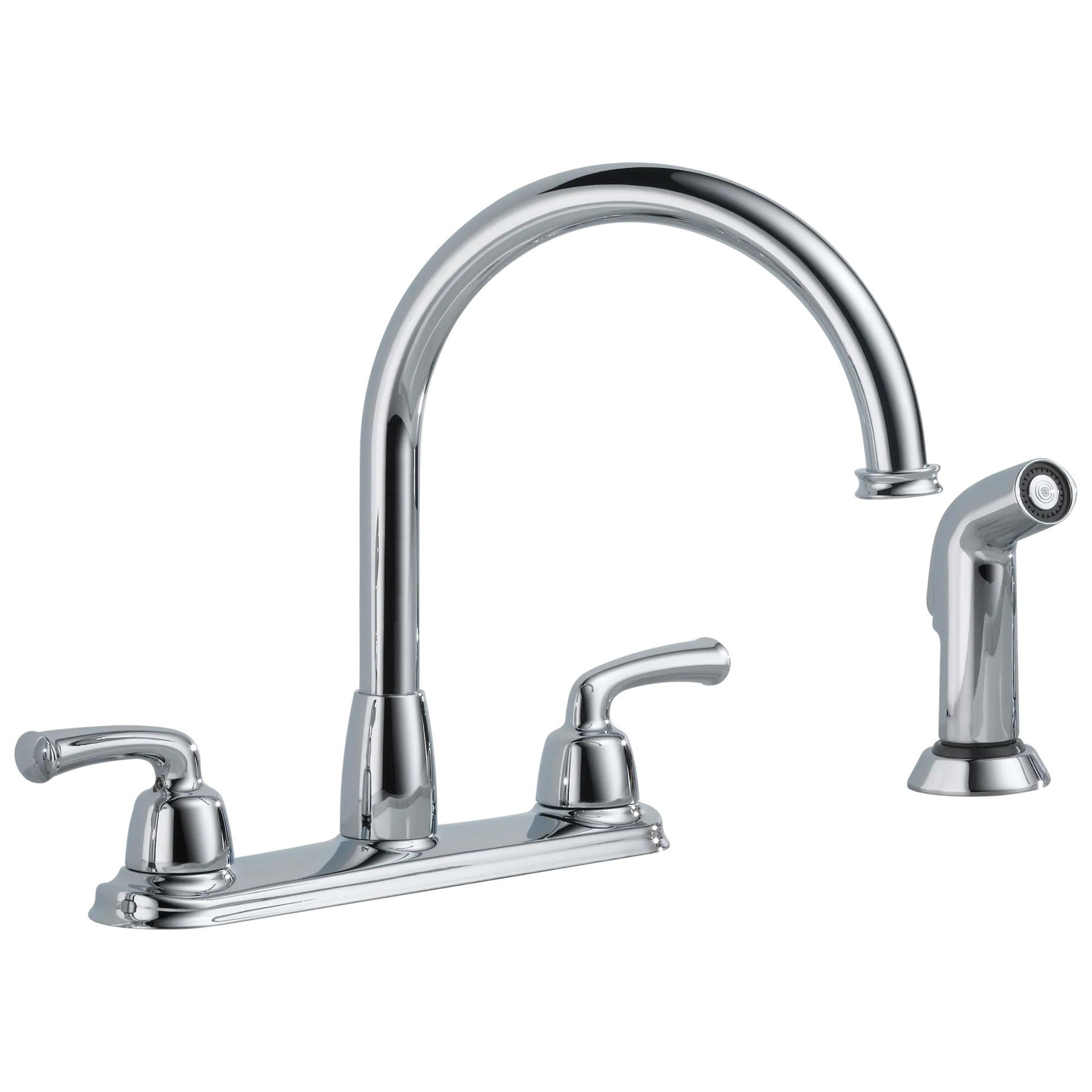 Two Handle Kitchen Faucet with spray