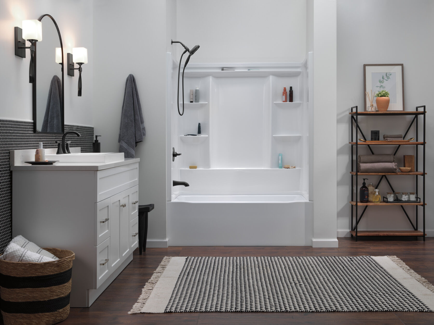 EverEdge Bathtub 60"x30" Left Drain