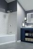 Two Handle Centerset Bathroom Faucet - Metal Pop-Up