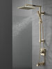 Single-Setting Metal Raincan Shower Head