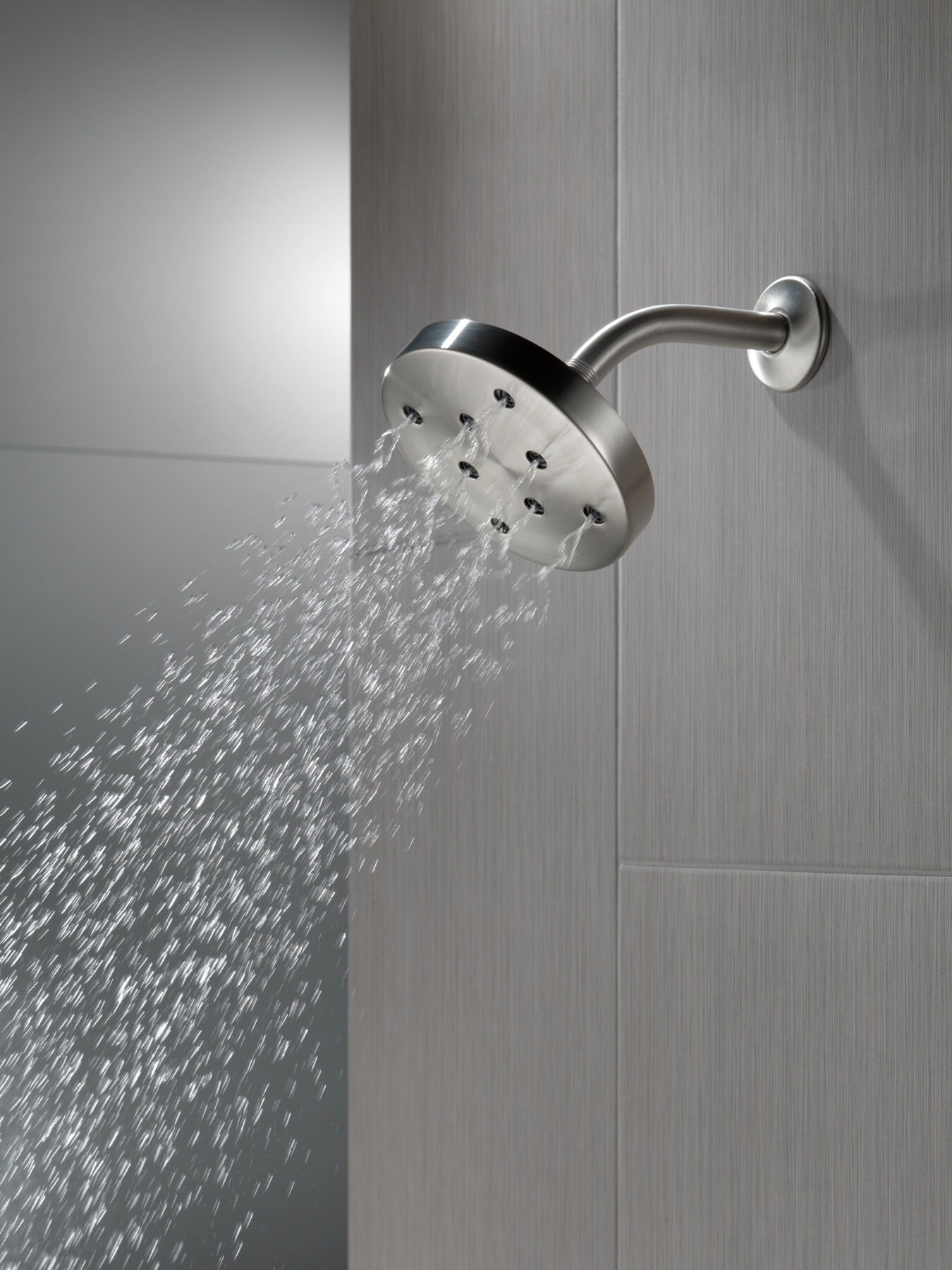 H2Okinetic&reg; Single-Setting Metal Raincan Shower Head