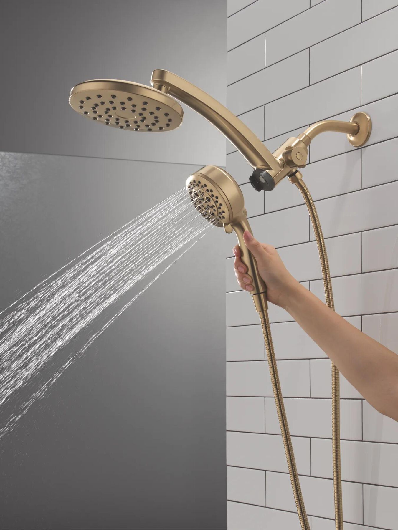 PivotPro&trade; 3-in-1 Combination Shower