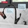 Single Handle Pull-Down Kitchen Faucet with Soap Dispenser and ShieldSpray&reg; Technology
