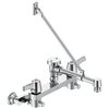Two Handle 8 In Wallmount Service Sink Faucet