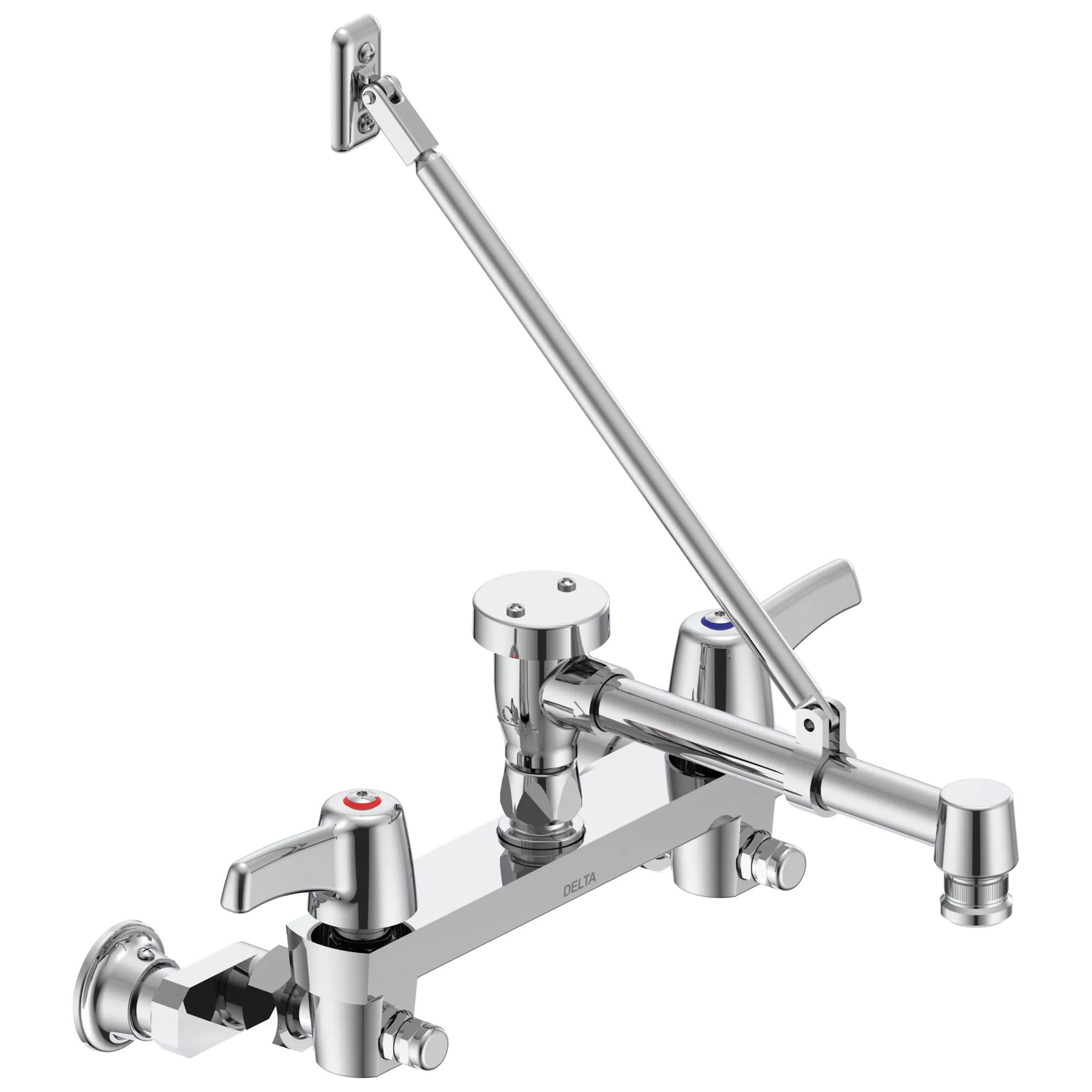 Two Handle 8 In Wallmount Service Sink Faucet