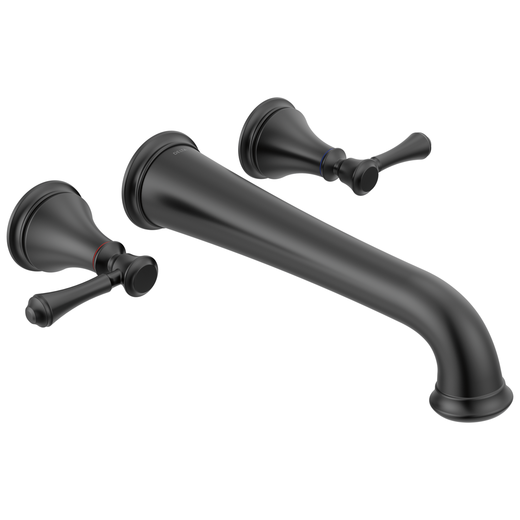 Two Handle Wall Mount Tub Filler Trim