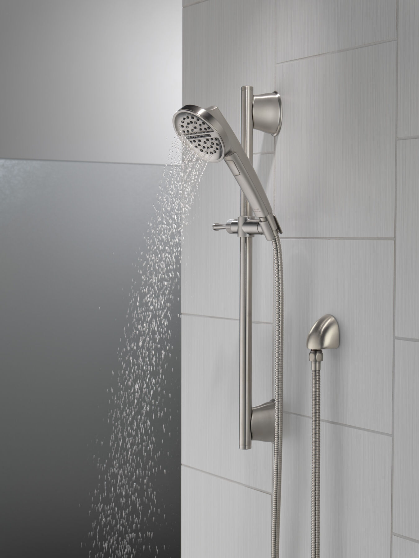 3-Setting Slide Bar Handshower