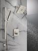 Angular Modern Push-Button Shower