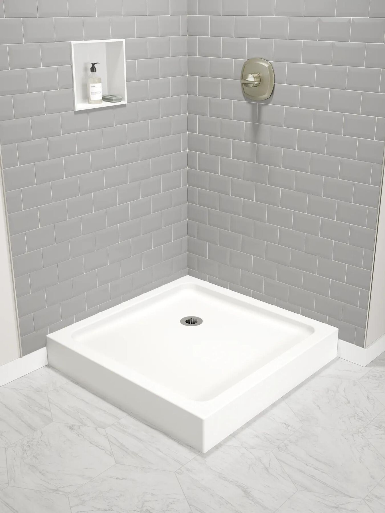 36" x 36" Shower Base