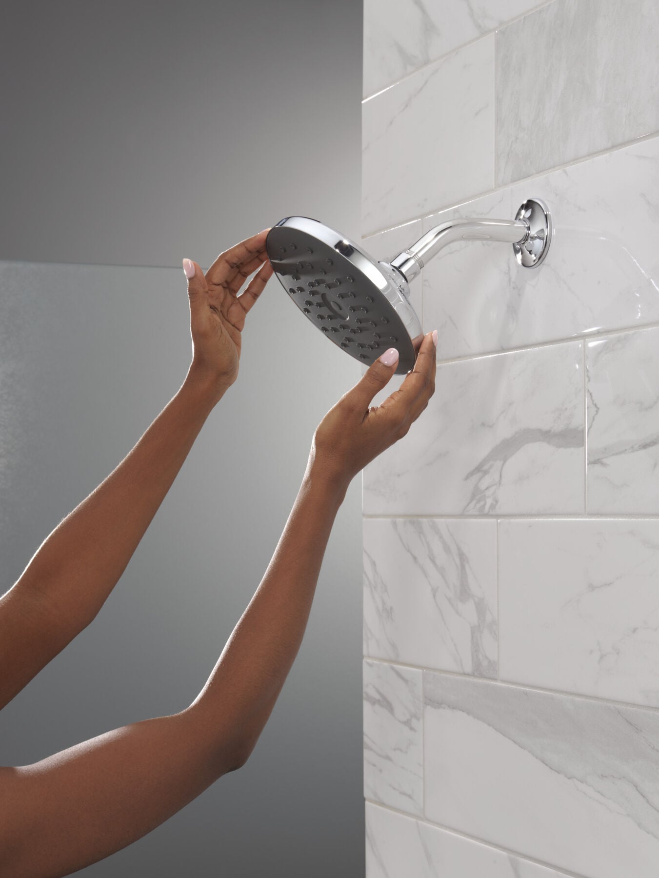 PivotPro&trade; Raincan Shower Head with TouchClean&reg; Spray Face