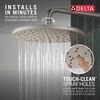 10" Single-Function Raincan Shower Head