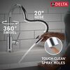 Single Handle Pull-Down Kitchen Faucet&nbsp;