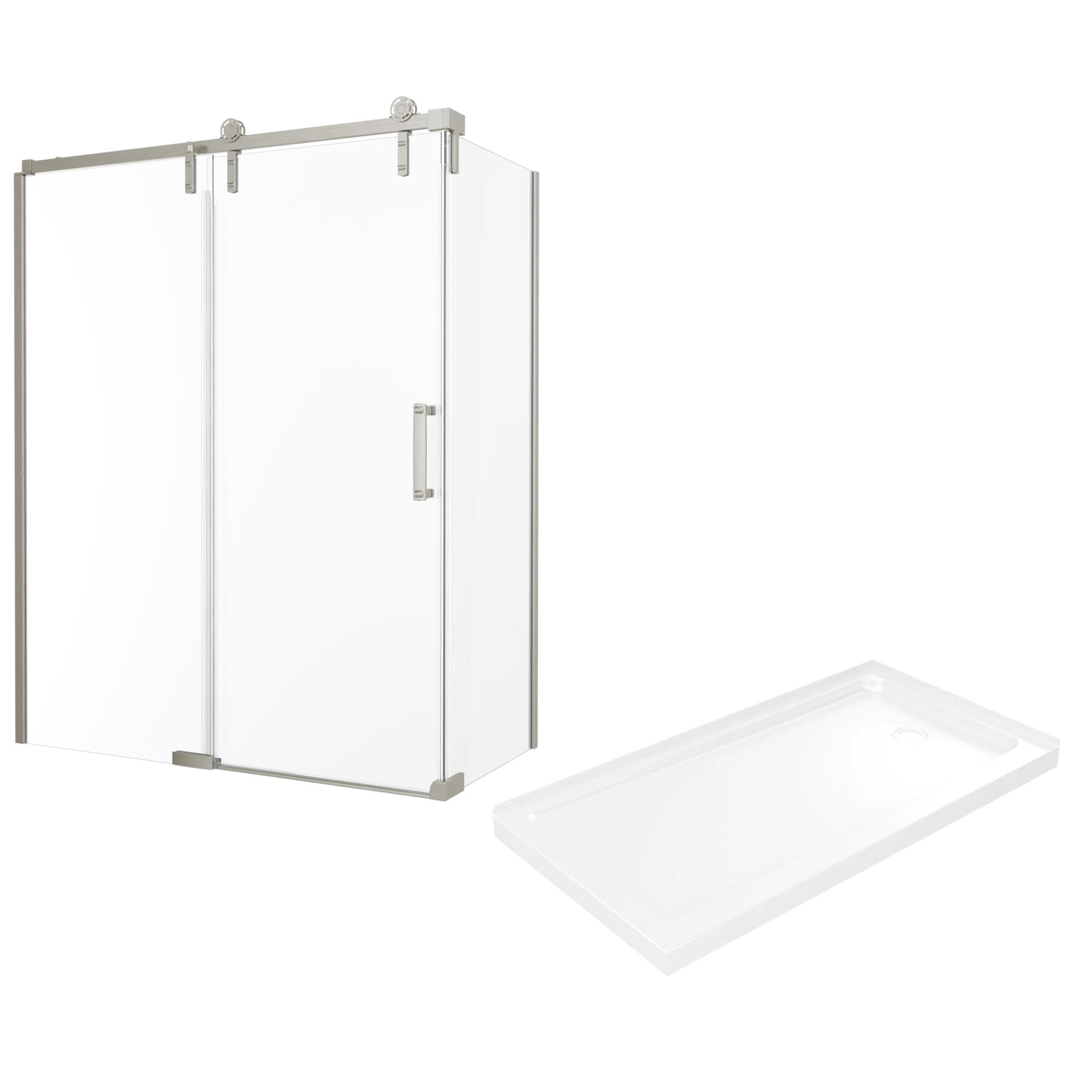 60x32 Corner Shower Bundle - Right