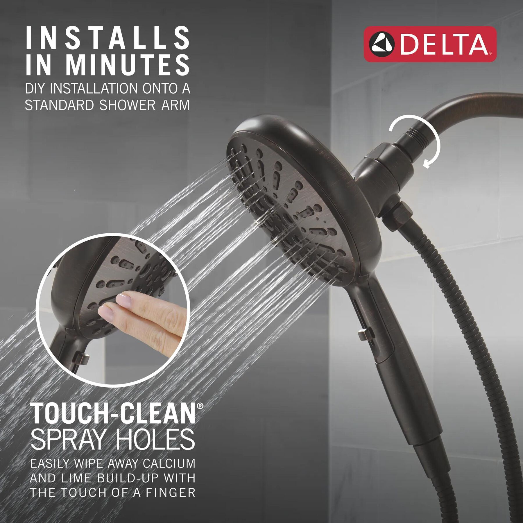 7s SureDock Magnetic Handshower 1.75 GPM (Recertified)