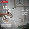 Single Handle Pull-Down Kitchen Faucet with Soap Dispenser and ShieldSpray Technology