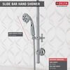 H<sub>2</sub>Okinetic&reg; 3-Setting Slide Bar Hand Shower (Recertified)