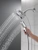 In2ition&reg; H<sub>2</sub>Okinetic&reg; 5-Setting Two-in-One Shower