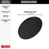 10" Single-Function Raincan Shower Head